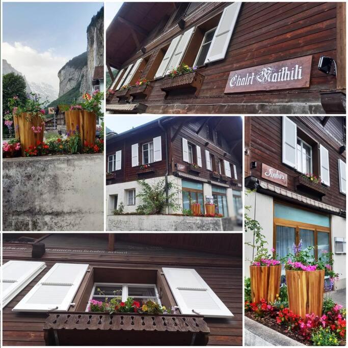 Chalet Maithili Lauterbrunnen -152-Year-Old Majestic Chalet エクステリア 写真