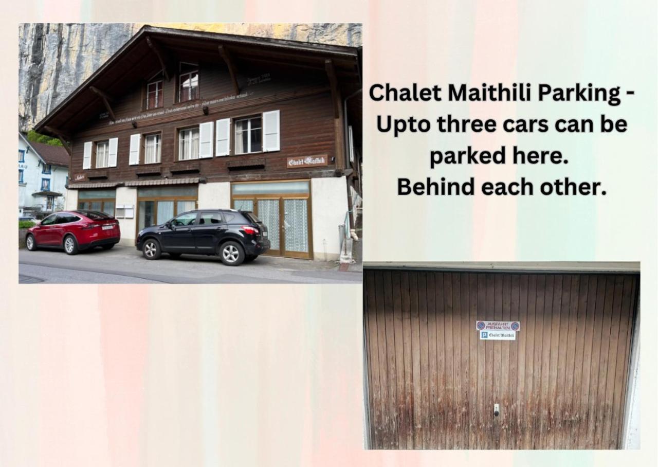 Chalet Maithili Lauterbrunnen -152-Year-Old Majestic Chalet エクステリア 写真