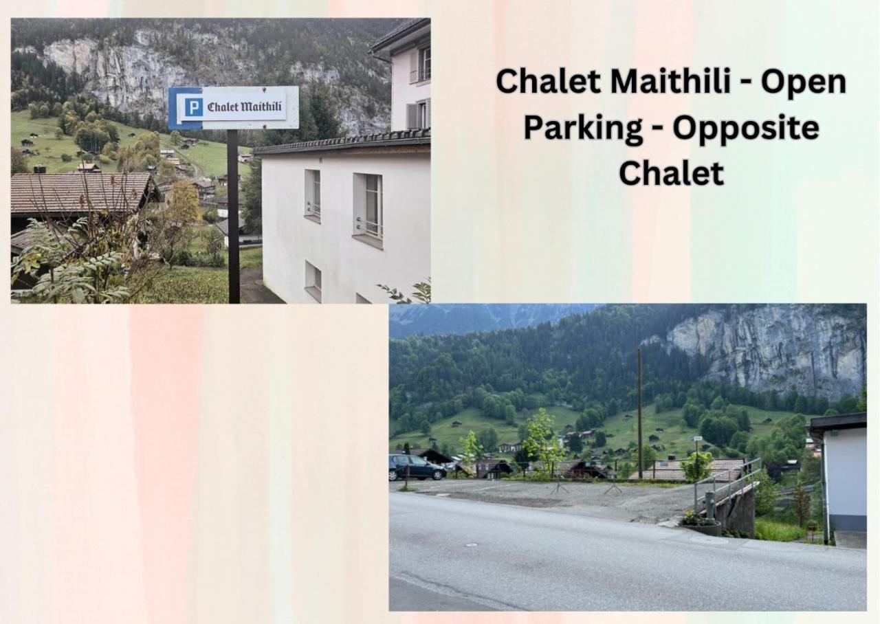 Chalet Maithili Lauterbrunnen -152-Year-Old Majestic Chalet エクステリア 写真