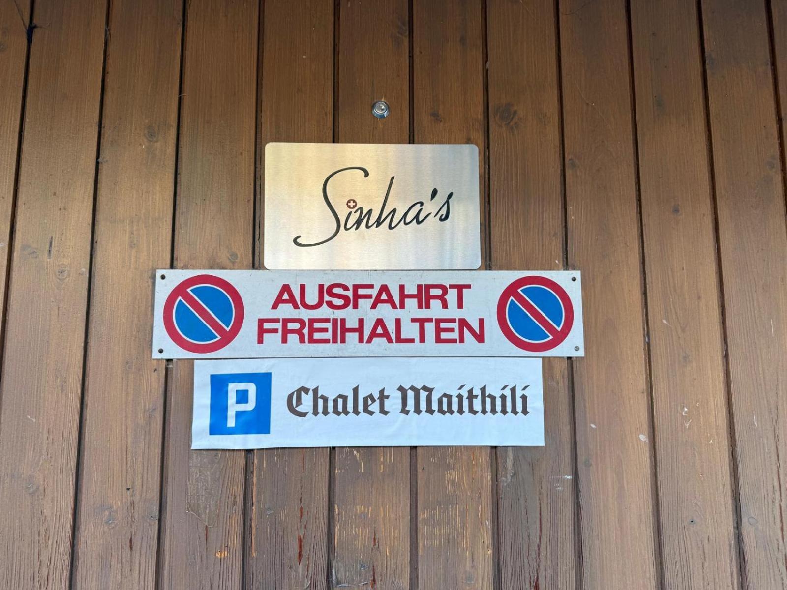 Chalet Maithili Lauterbrunnen -152-Year-Old Majestic Chalet エクステリア 写真